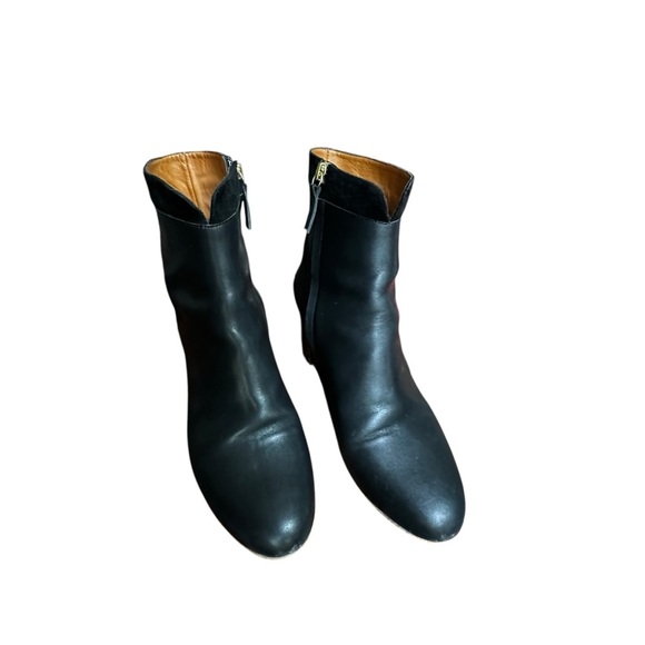 Pied De Biche Paris Black Leather Boots 39 /US 8 - Picture 9 of 12